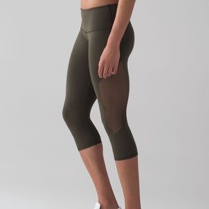 Cropped Lululemon leggings